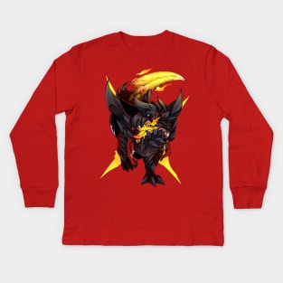 Cutting Wyvern Kids Long Sleeve T-Shirt